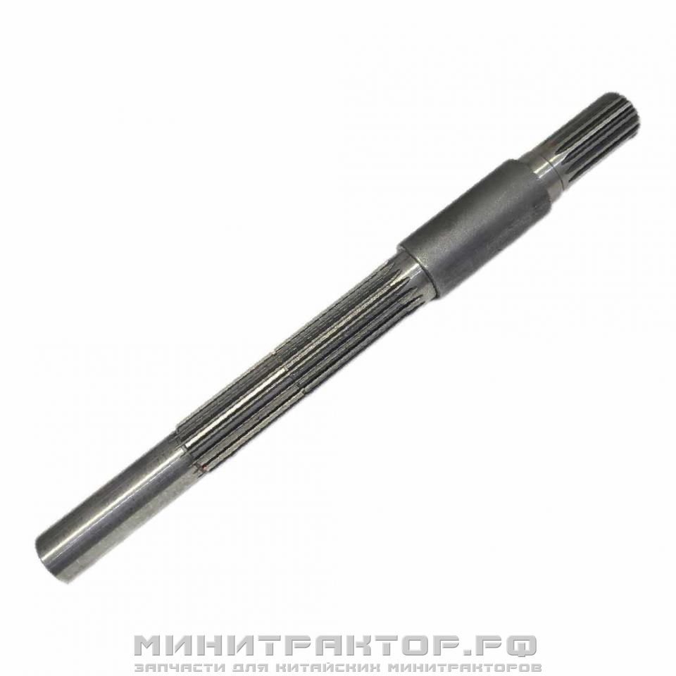 Вал первичный L=423мм, 16/16 зуб. Foton