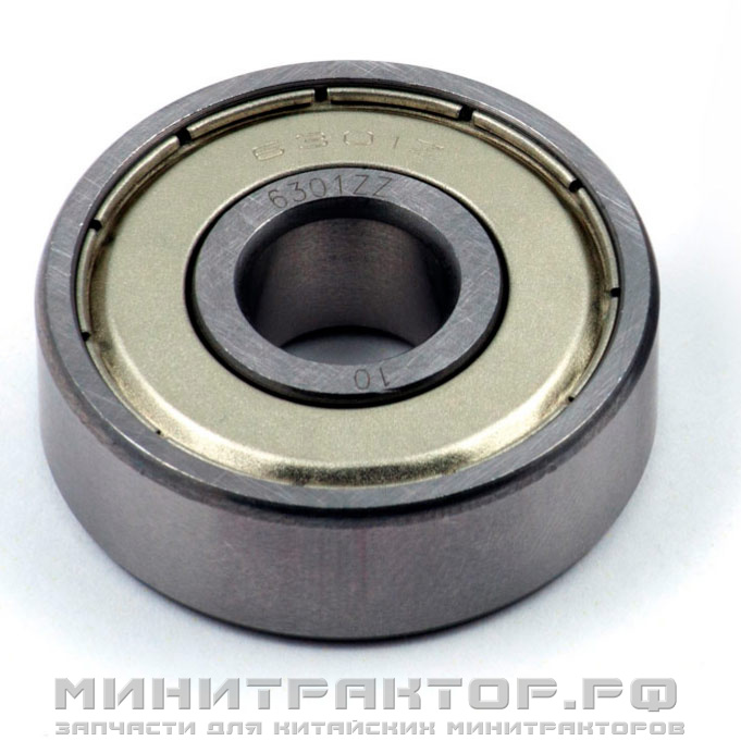 Подшипник 6301 ZZ (80301) шариковый закрытый
