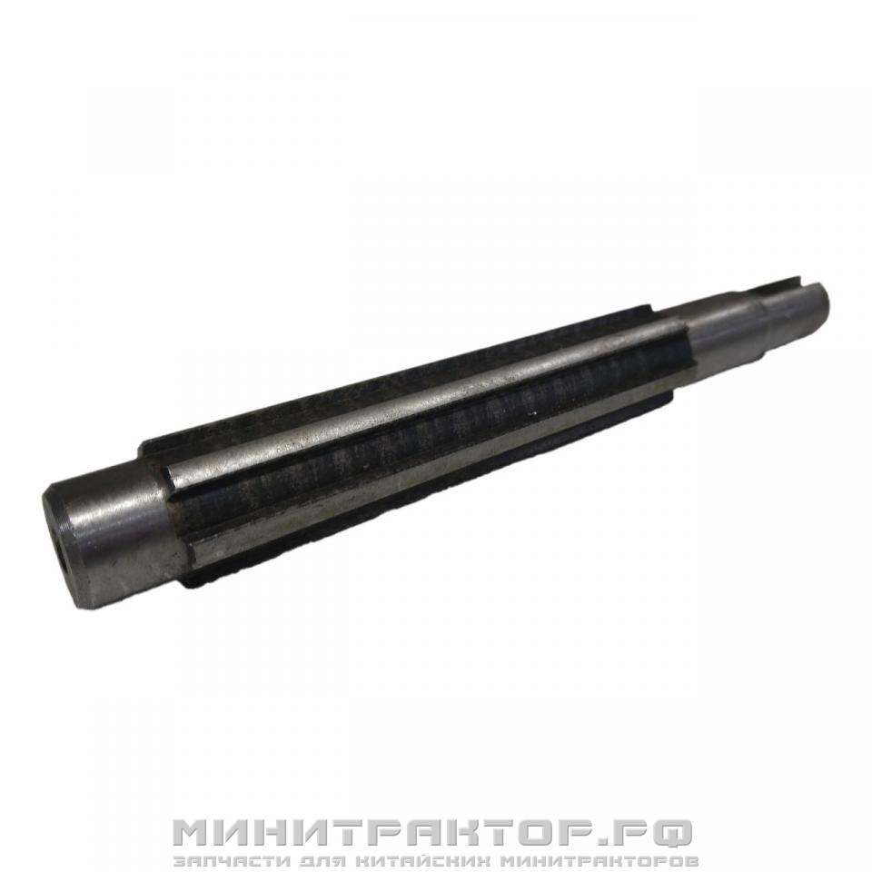 Вал отбора мощности ВОМ (главный) L= 205 мм для мототрактора / Файтер Fighter